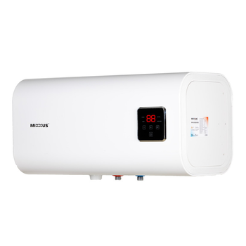 Бойлер Mixxus EWH-14050 CUBE WET(Н) Куб 50 л, мокрый тэн 2,0 кВт горизонтальный с прямоугольным корпусом WH0614