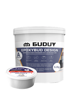Эпоксидная затирка Buduy Epoxybud Design двухкомпонентная для плитки мозаики камня 5 л