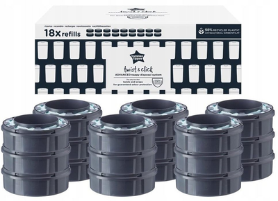 Контейнер для підгузків Tommee Tippee Twist and Click Advance 18 шт (5010415510112)