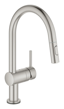 Сенсорний змішувач для кухні з висувним виливом Grohe Minta Touch ( 31358DC2 ) 36095