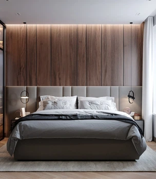 Декоративная мягкая бархатная панель плитка Comfy Walls модульное мягкое изголовье кровати индивидуального размера ( 87233/10unk)