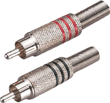 Штекер GEWA RCA Metal Red (G-191520)