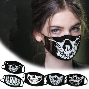 Тканинна Маска з принтом черепа для Хеллоуїна (LYT200825307) MASKS