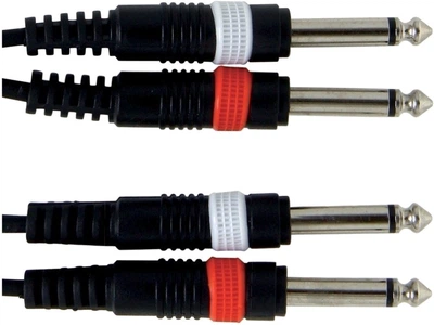Інсертний кабель GEWA Basic Line 2x Mono Jack 6.3 мм/2x Mono Jack 6.3 мм 1.5 м (G-190170)