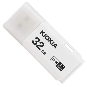 Флеш память USB KIOXIA TransMemory U301 32GB USB 3.2 Gen 1 White (LU301W032GG4)