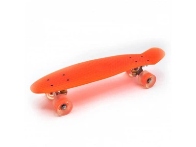 Скейт для катания Penny Board, Максимус (оранжевый), 5356