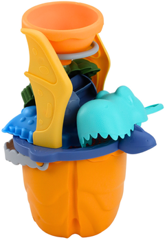 Набір для піску LEAN Toys Dinozaur 7 elementów 18544 (5905991021636)