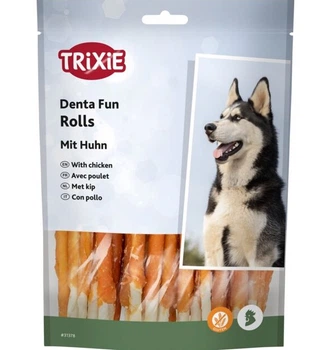 Лакомство для собак Trixie DENTAfun Палочка для чистки зубов с курицей 30 шт 240 г