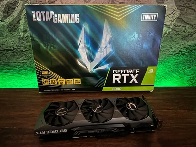 Видеокарта RTX 3090 24GB Zotac GAMING Trinity OC GDDR6X (ZT-A30900J-10P) Б/В