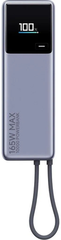 УМБ Xiaomi 10000 mAh 165W Integrated Cable Gray (BHR9361GL)