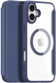 Чохол-книжка Dux Ducis Skin X Pro для Apple iPhone 16 Blue (6934913004432)
