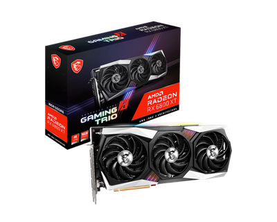 Відеокарта MSI Radeon RX 6800 XT Gaming X Trio 16Gb GDDR6 (RADEON RX 6800 XT GAMING X TRIO 16G), Новий
