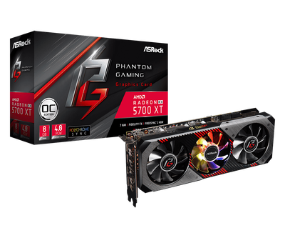 Відеокарти ASRock Radeon RX 5700 XT купити в Києві: ціна, відгуки
