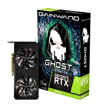 Відеокарта Gainward GeForce RTX 3060 Ti Ghost 8GB GDDR6 (NE6306T019P2-190AB:5), Б/в