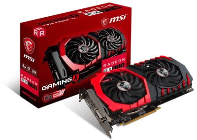 Відеокарта MSI Radeon RX 570 Gaming X 4GB GDDR5 (Radeon RX 570 GAMING X 4G), Б/в