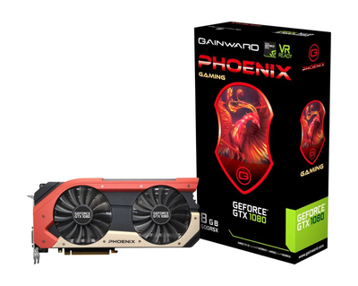 Відеокарта Gainward GeForce GTX 1080 Phoenix 8GB GDDR5X (NEB1080015P2-1040F)