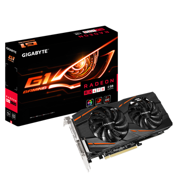 Відеокарта Gigabyte Radeon RX 470 G1 Gaming 4GB GDDR5 (GV-RX470G1 GAMING-4GD:5)