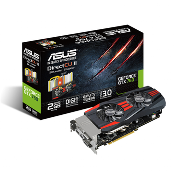 Відеокарта Asus GeForce GTX 760 2GB DDR5 (GTX760-DC2-2GD5-SSU:5), Б/в