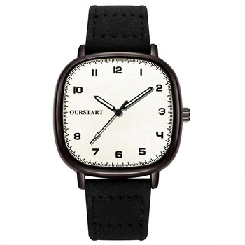 Годинник наручний OURSTART black сучасний годинник
