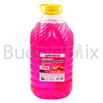 Омивач скла літній AutoDrive Bubble Gum 5 л