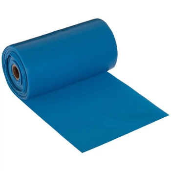 Лента эластичная для фитнеса и йоги в рулоне Zelart Cube 6256-10 длина 10 метров Blue