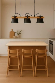 Люстра подвесная VOLOSHKA RL 3xGX53 черный LIGHT SET