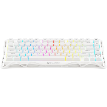 Клавіатура GravaStar Mercury K1 Lite TKL White (GSK1LITE_WHT)