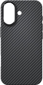 Панель ArmorStandart LikeCarbon2 MagCase для Apple iPhone 16 Black (ARM83810)