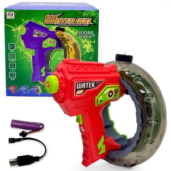 Водный пистолет Water gun красный LIHONGQI (777-50A) (266990)
