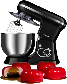 Миксер планетарный Zelmer ZKR 1355 (1200Вт, 6 скоростей, металлическая чаша 5л)