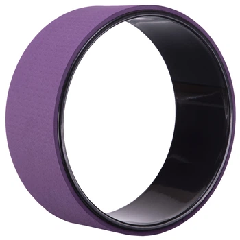 Колесо для йоги Record Fit Wheel Yoga FI-7057 Черный-фиолетовый