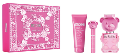 Набір для жінок Moschino Toy 2 Bubble Gum Туалетна вода 100 мл + Лосьйон для тіла 100 мл + Мініатюра Туалетна вода 10 мл (8011003900176)