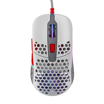 Миша Cherry Xtrfy M42 RGB USB Retro Grey (XG-M42-RGB-RETRO)
