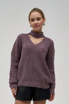 Джемпер SEWEL JW936 46-48 Фиолетовый