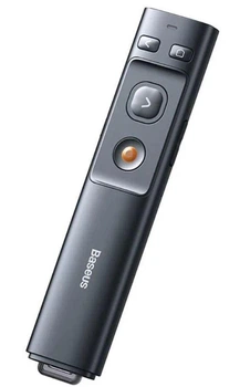 Указка-презентер бездротова BASEUS Orange Dot Wireless Presenter ACFYB-BOG, сіра
