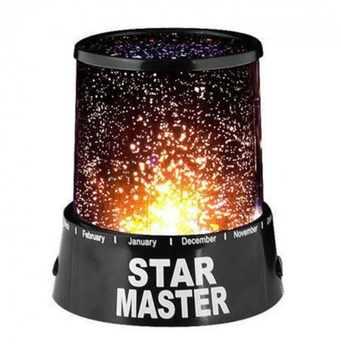 Проектор зоряного неба, нічник Star Master 0238, чорний