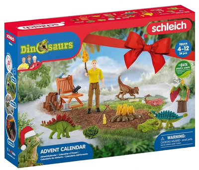 Kalendarz adwentowy Schleich Dinozaury 2022 98644 (4059433557250)