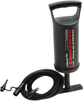 Ручний насос для матраців Intex Double Quick II 68612 (6941057466125)