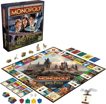 Настільна Гра Hasbro Monopoly Harry Potter Монополія Гаррі Поттер