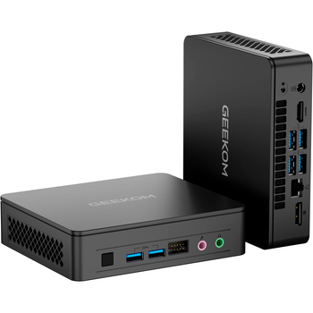 Компьютер GEEKOM Mini Air12 Lite/N100, 8, 256, WIN11 Pro (GMAir12Lite-N100-8256-EU)