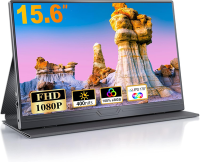 Портативный монитор 15.6" CUIUIC GS156CM2-B Full HD IPS 60 Гц Б/В
