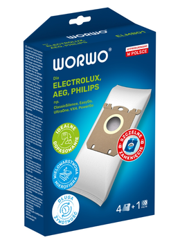 Набор мешков S-BAG Philips, Electrolux ELMB01K Worwo