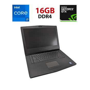Игровой ноутбук Dell Alienware 15 R3 / 15.6" (1920x1080) IPS / Intel Core i7-7700HQ (4 (8) ядра по 2.8 - 3.8 GHz) / 16 GB DDR4 / 512 GB SSD / nVidia GeForce GTX 1060, 6 GB GDDR5, 192-bit / WebCam б/у