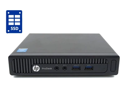 Неттоп Б-класс HP ProDesk 600 G1 Mini USFF / Intel Core i3-4160T (2 (4) ядер по 3.1 GHz) / 8 GB DDR3 / 240 GB SSD / Intel HD Graphics 4400 б/у