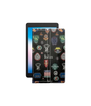 Чохол з екошкіри для планшету Alcatel 3T 8 2020 Бітлз