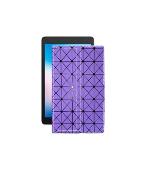 Чохол з екошкіри для планшету Alcatel 3T 8 2020 Фіолетовий ромб