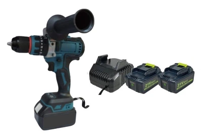 Ударний шуруповерт-дриль безщітковий 85 Нм SAKUMA BLUE CDC8521B-CORE SET