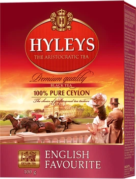 Чай чорний Hyleys Англійський Фаворит середньолистовий 100 г (4791045003403)