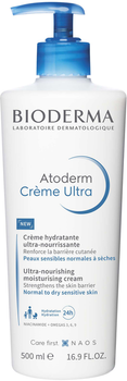 Крем Bioderma Atoderm для сухой атопической кожи лица и тела 500 мл