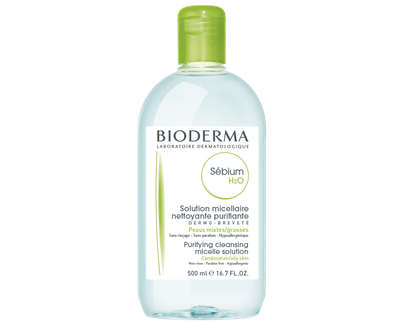 Лосьон Bioderma Sebium Н2О для обличчя очищаючий для проблемної та комбінованої шкіри 500 мл